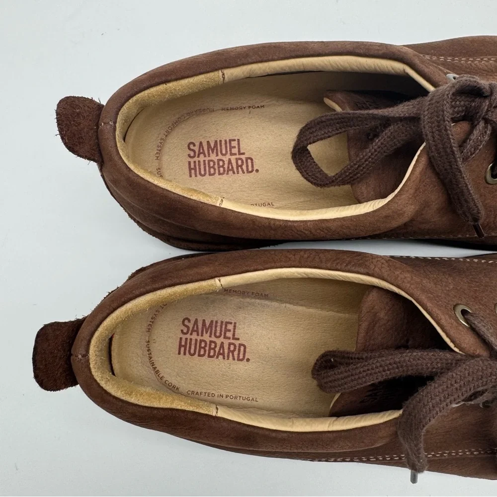 Samuel Hubbard Brown Leather Oxford Size 12 M